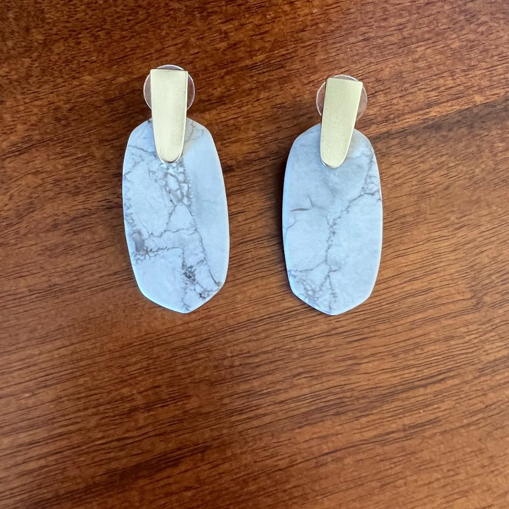 Kendra Scott Marble Earrings